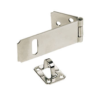 Image of Hardware Solutions Marine Safety Hasp & Staple Stainless Steel 90mm 