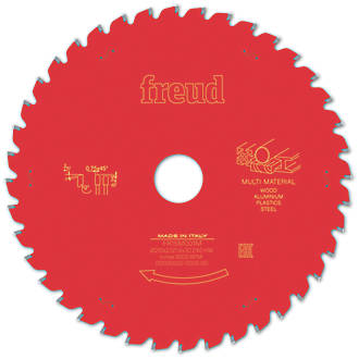 Image of Freud F03FS09886 Multi-Material Circular Saw Blade 210mm x 30mm 40T 