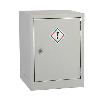 Image of 1-Shelf COSHH Cabinet Grey 457mm x 457mm x 609mm 