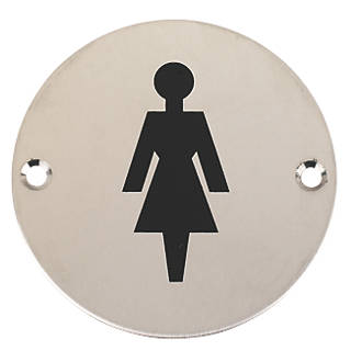 Image of Female Toilet Sign 76mm 