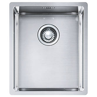 Image of Franke Bari 1 Bowl Stainless Steel Kitchen Sink 380mm x 200mm 