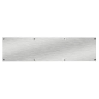 Image of Eurospec Door Kick Plate Satin Stainless Steel 815 x 150mm 