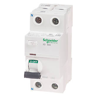 Image of Schneider Electric iKQ 63A 30mA DP Type AC RCD 