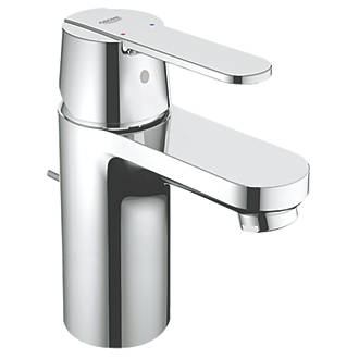 Image of Grohe Get Basin Mono Mixer Tap with Pop-Up Waste Chrome 