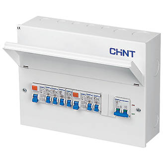 Image of Chint NX3 14-Module 6-Way Populated Dual RCD Consumer Unit 
