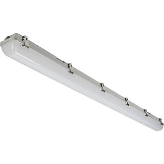 Image of Knightsbridge Torlan Single 5ft Maintained or Non-Maintained Switchable Emergency LED Batten with Self Test Emergency Function 26/48W 4050 - 7250lm 