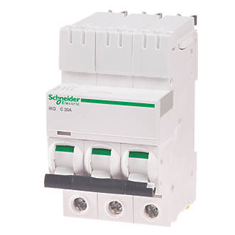 Image of Schneider Electric IKQ 20A TP Type C 3-Phase MCB 