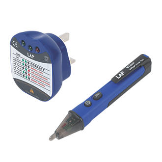 Image of LAP K810 AC Voltage Detector Pen & Socket Tester 