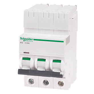 Image of Schneider Electric IKQ 63A TP Type C 3-Phase MCB 