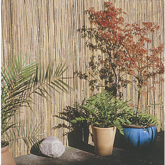 Image of Apollo Bamboo Half Bamboo Garden Screen 4m x 1m 