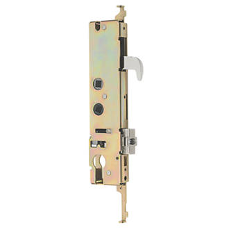 Image of Yale Doormaster Silver Gearbox Bottom Latch & Hook 47mm Case - 35mm Backset 