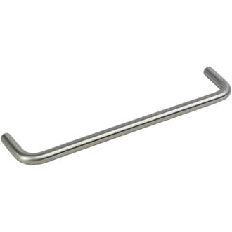 Image of Smith & Locke D Pull Handle Brushed Stainless Steel 160mm 
