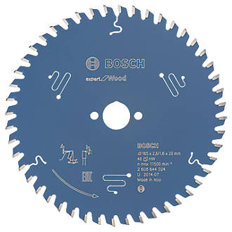 Image of Bosch Expert Wood Circular Saw Blade 165mm x 20mm 48T 