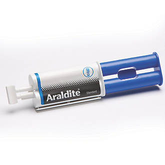 Image of Araldite 2-Part Standard Epoxy Adhesive Syringe Opaque 24ml 