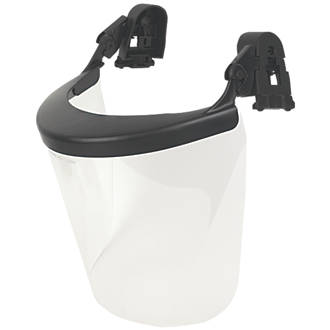 Image of JSP Evolution Safety Helmet Visor Kit Black / Clear 