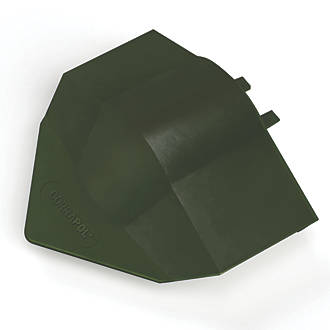 Image of Corrapol-BT Green 3mm Super Ridge End Cap 100mm x 160mm 
