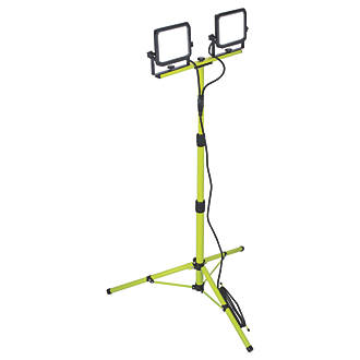 Image of Luceco Castra LED Site Light with Tripod 100W 11000lm 220-240V 