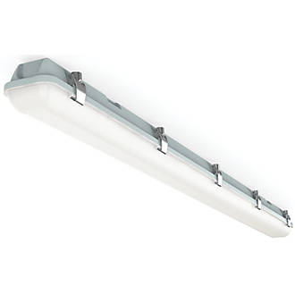 Image of 4lite Single 4ft Non-Maintained Emergency LED Non Corrosive Batten With Microwave Sensor 20W 2088lm 230V 