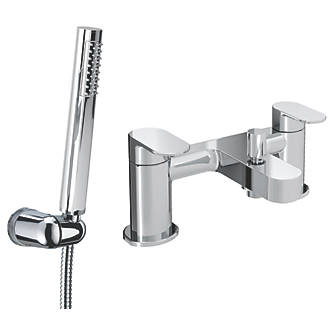 Image of Bristan Frenzy Deck-Mounted Bath Shower Mixer Tap Chrome 