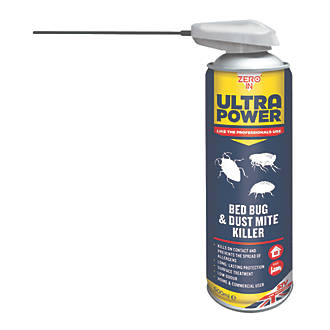 Image of Zero In Ultra Power Bed Bug & Dust Mite Spray Killer 500ml 