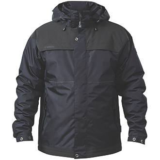 Image of Apache ATS Waterproof & Breathable Jacket Black Large Size 40-42" Chest 