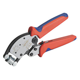 Image of Knipex Twistor16 Self-Adjusting Crimping Pliers 7.9" 