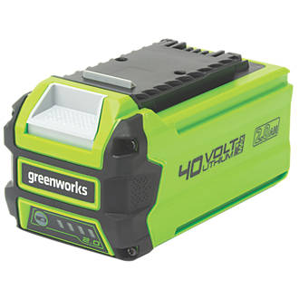 Image of Greenworks GWG40B2 40V 2.0Ah Li-Ion Battery 
