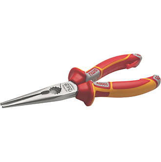 Image of NWS VDE Extra Reach Long Nose Pliers 9" 
