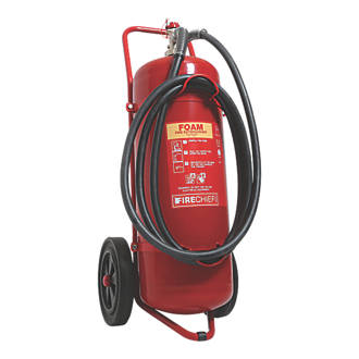 Image of Firechief FXF50 Foam Wheeled Fire Extinguisher 50Ltr 