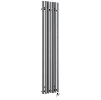 Image of Terma Rolo-Room-E Wall-Mounted Oil-Filled Radiator Grey 800W 370mm x 1800mm 