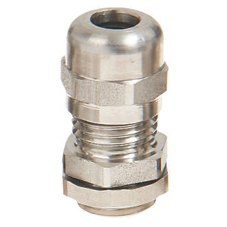 Image of Schneider Electric 304L Stainless Steel Cable Glands M25 4 Pack 