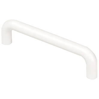 Image of Decorative Cabinet Handles White 96mm 6 Pack 