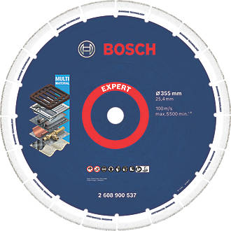 Image of Bosch Expert Multi-Material Diamond Cutting Disc 355mm x 25.4mm 