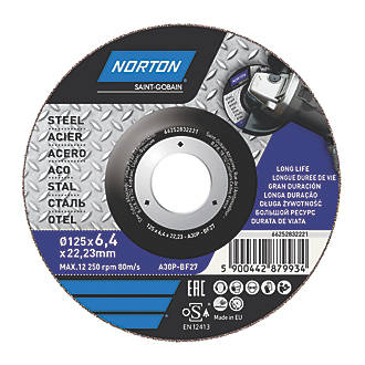Image of Norton Metal Grinding Disc 5" 