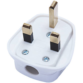 Image of Diall 13A Fused Plug White 