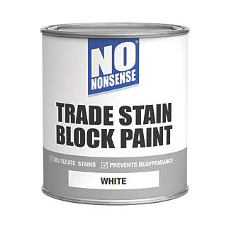 Image of No Nonsense Stain Block White 750ml 