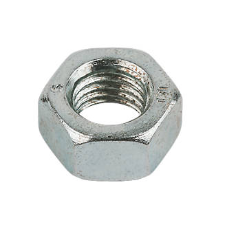 Image of Easyfix BZP Steel Hex Nuts M20 50 Pack 