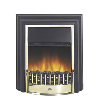 Image of Dimplex Cheriton Brass Switch Control Freestanding Electric Fire 