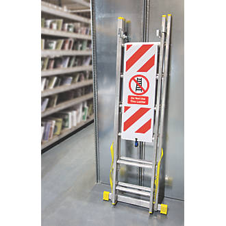 Image of Do Not Use This Ladder Eyelet Sign 1885mm x 300mm 