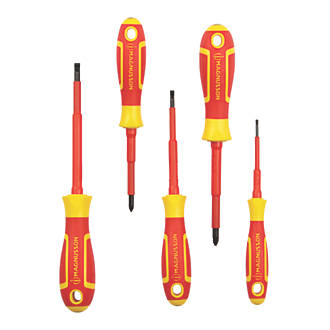 Image of Magnusson Mixed VDE Screwdriver Set 5 Pieces 