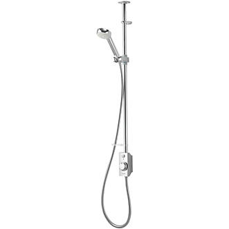 Image of Aqualisa Visage HP/Combi Ceiling-Fed Chrome Thermostatic Digital Mixer Shower 