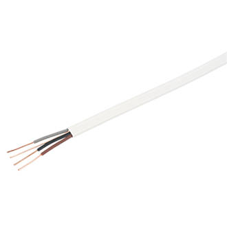 Image of Prysmian 6243BH White 1.5mmÂ² Low Smoke & Fume 3-Core & Earth Cable 50m Drum 