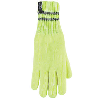 Image of SockShop Heat Holders Thermal Gloves Yellow Small / Medium 