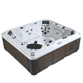 Image of Canadian Spa Company KH-10019 55-Jet Rectangular 7 Person Acrylic Hot Tub 2.16m x 2.4m 