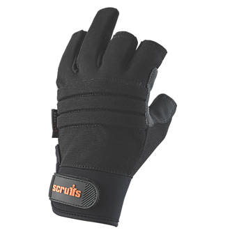 Image of Scruffs Trade Precision Work Gloves Black/Grey X Large 