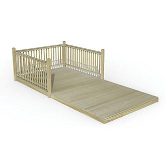 Image of Forest Ultima Decking Kit with 3 x Balustrades 