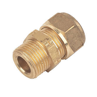Image of Flomasta Compression Adapting Male Coupler 10mm x 3/8" 