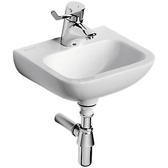 Image of Armitage Shanks Contour 21 Hand Rinse Washbasin C 1 Tap Hole 370mm 