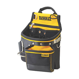 Image of DeWalt Hammer & Nail Pouch Black / Yellow 