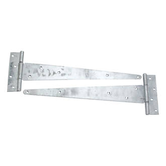 Image of Smith & Locke Self-Colour Heavy Duty Scotch Tee Hinges 500mm 2 Pack 